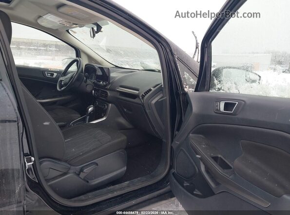 MAJ3S2GE8KC293965 2019 FORD ECOSPORT Black წინა სალონის ხედი