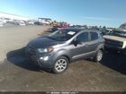 2019 Ford Ecosport Se Gray vin: MAJ3S2GE9KC291237 2019 Ford Ecosport Se Gray vin: MAJ3S2GE9KC291237