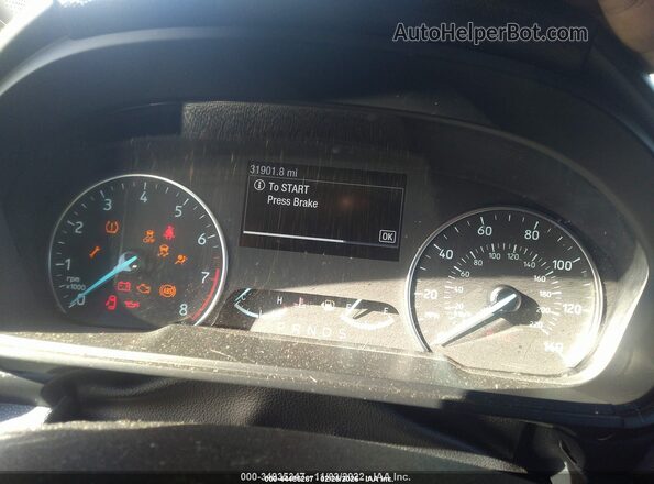 MAJ3S2GE9KC291237 2019 FORD ECOSPORT Gray Widok tylnych siedzeń