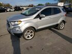 2021 Ford Ecosport Se Silver vin: MAJ3S2GEXMC443738