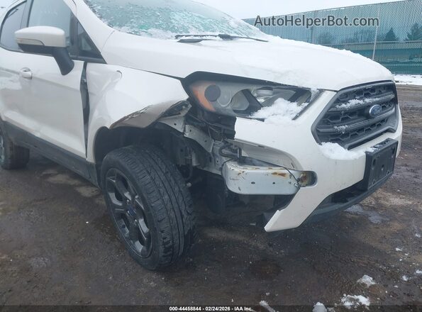 MAJ6P1CL7JC169617 2018 FORD ECOSPORT Белый Вид спереди