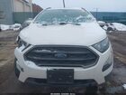 2018 Ford Ecosport Ses Белый vin: MAJ6P1CL7JC169617 2018 Ford Ecosport Ses Белый vin: MAJ6P1CL7JC169617