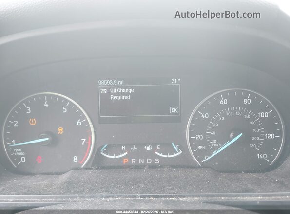 MAJ6P1CL7JC169617 2018 FORD ECOSPORT Белый Вид задних сидений