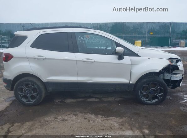 MAJ6P1CL7JC169617 2018 FORD ECOSPORT Белый Вид задней части салона