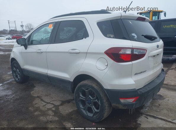MAJ6P1CL7JC169617 2018 FORD ECOSPORT Белый Задняя левая четверть