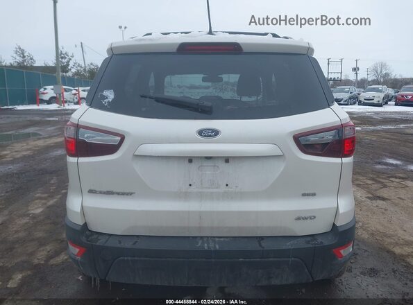MAJ6P1CL7JC169617 2018 FORD ECOSPORT Белый 