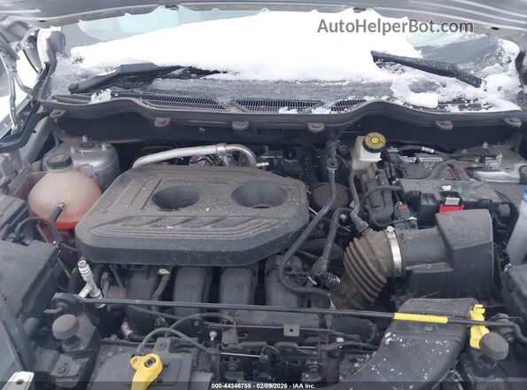 MAJ6P1CL7JC184893 2018 FORD ECOSPORT Серебряный Вид сзади