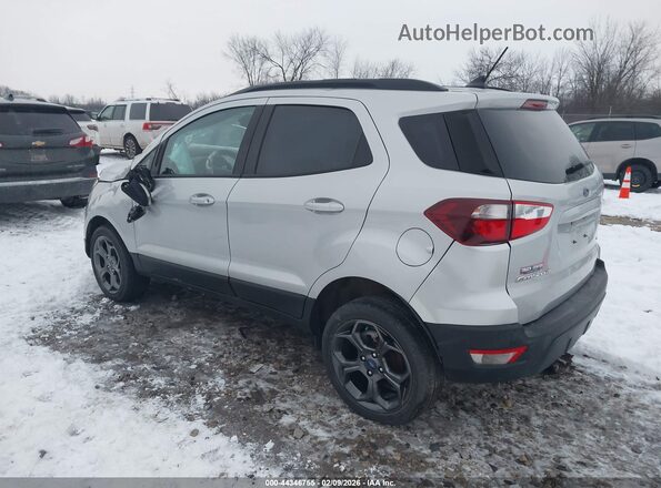 MAJ6P1CL7JC184893 2018 FORD ECOSPORT Серебряный Задняя левая четверть