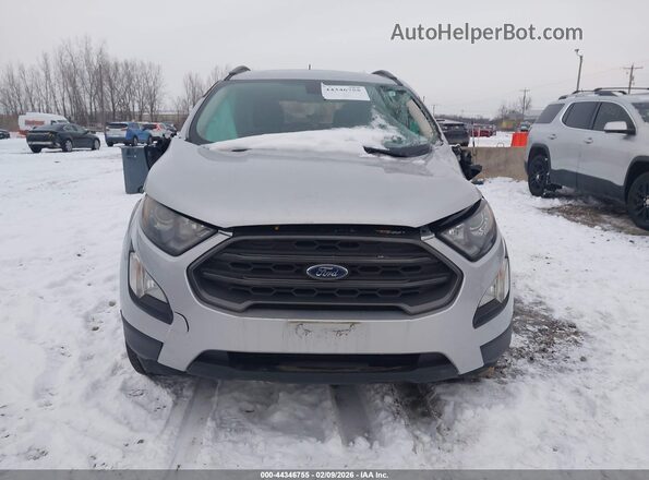 MAJ6P1CL7JC184893 2018 FORD ECOSPORT Серебряный Вид щитка приборов