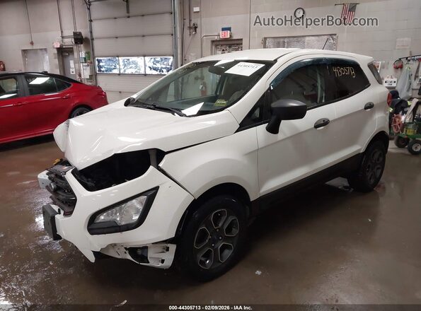 MAJ6P1SL7JC178173 2018 FORD ECOSPORT White Front left