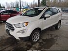 2018 Ford Ecosport Se Белый vin: MAJ6P1UL1JC233603