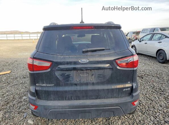 MAJ6P1UL5JC217002 2018 FORD ECOSPORT Black Widok z tyłu