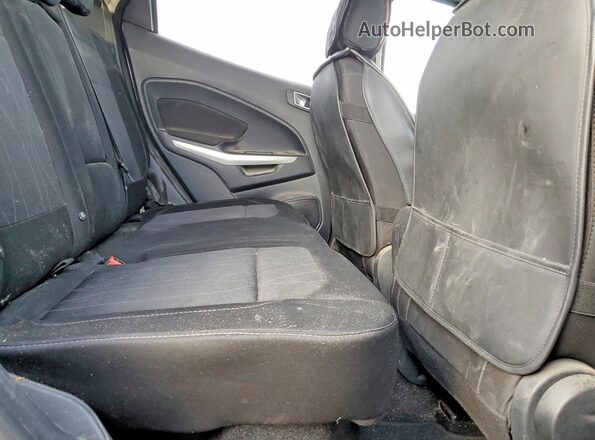 MAJ6P1UL5JC217002 2018 FORD ECOSPORT Black Widok wnętrza z tyłu