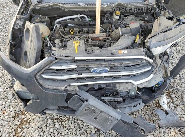 MAJ6P1UL5JC217002 2018 FORD ECOSPORT Black Widok komory silnika