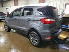 2022 Ford Ecosport S Серый vin: MAJ6S3FL2NC458092