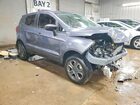 2022 Ford Ecosport S Серый vin: MAJ6S3FL2NC458092