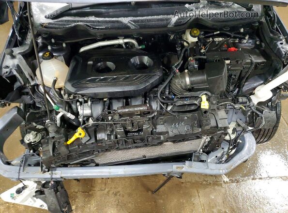 MAJ6S3FL2NC458092 2022 FORD ECOSPORT Серый Вид задней части салона