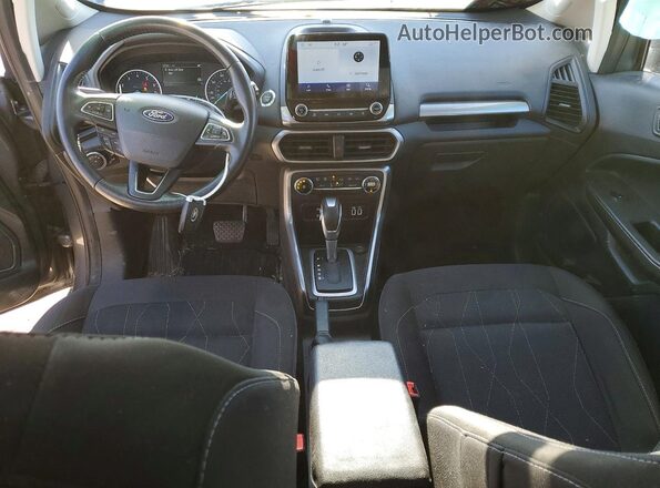 MAJ6S3GL0LC325956 2020 FORD ECOSPORT Серый Вид панели приборов