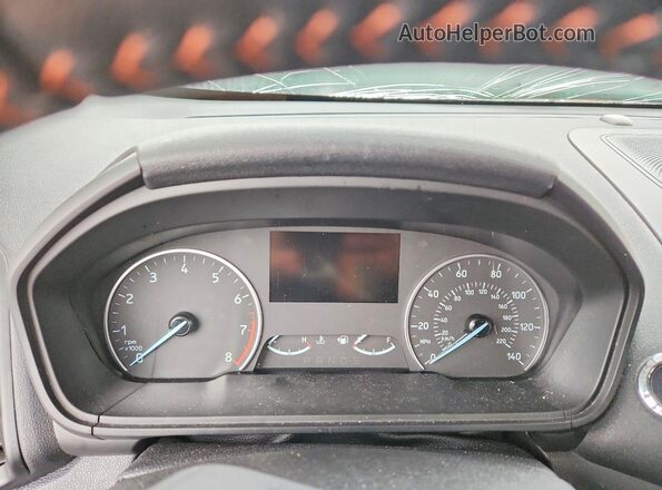 MAJ6S3GL0NC466108 2022 FORD ECOSPORT Черный Вид щитка приборов