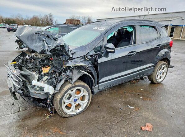 MAJ6S3GL0NC466108 2022 FORD ECOSPORT Черный Передняя левая четверть