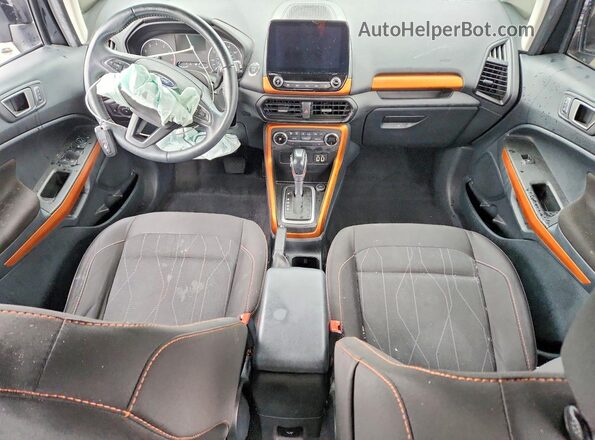 MAJ6S3GL0NC466108 2022 FORD ECOSPORT Черный Вид панели приборов