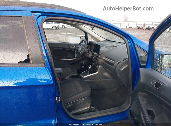 MAJ6S3GL1NC465615 2022 FORD ECOSPORT Синий Вид салона спереди