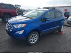 2022 Ford Ecosport Se Синий vin: MAJ6S3GL1NC465615