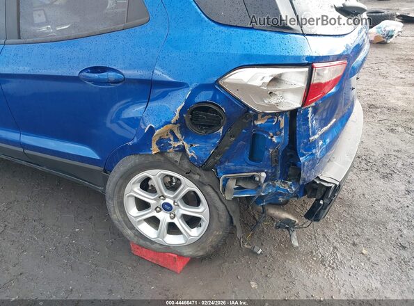 MAJ6S3GL1NC465615 2022 FORD ECOSPORT Синий Вид спереди