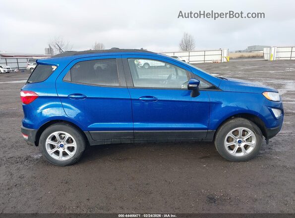 MAJ6S3GL1NC465615 2022 FORD ECOSPORT Синий Панорамный вид салона 360°