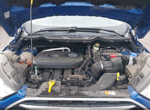 MAJ6S3GL1NC465615 2022 FORD ECOSPORT Синий Вид сзади