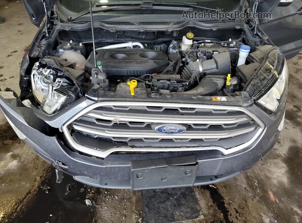 MAJ6S3GL1NC475531 2022 FORD ECOSPORT Угольный Вид подкапотного пространства