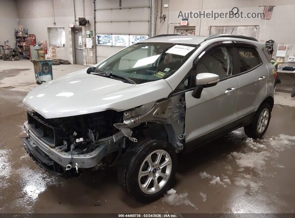 MAJ6S3GL2KC281649 2019 FORD ECOSPORT Silver Przód lewy