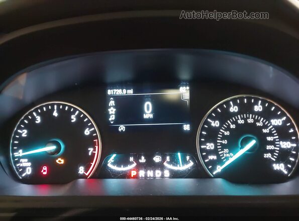 MAJ6S3GL2KC281649 2019 FORD ECOSPORT Silver Widok tylnych siedzeń