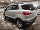 2019 Ford Ecosport Se Silver vin: MAJ6S3GL2KC281649