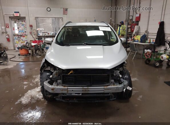 MAJ6S3GL2KC281649 2019 FORD ECOSPORT Silver Widok z przodu