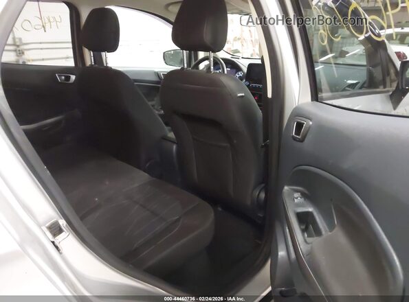 MAJ6S3GL2KC281649 2019 FORD ECOSPORT Silver Widok naklejki z numerem VIN