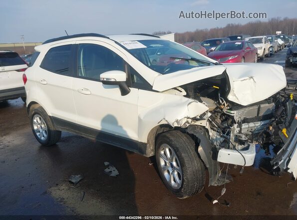 MAJ6S3GL2NC463890 2022 FORD ECOSPORT White Widok wnętrza z tyłu