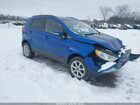2021 Ford Ecosport Se Синий vin: MAJ6S3GL3MC424319