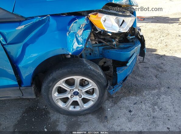 MAJ6S3GL5KC287705 2019 FORD ECOSPORT Blue წინა ხედი
