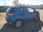 2022 Ford Ecosport Se Синий vin: MAJ6S3GL6NC462225