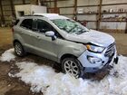 2019 Ford Ecosport Se Silver vin: MAJ6S3GL7KC286846