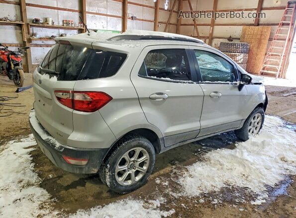 MAJ6S3GL7KC286846 2019 FORD ECOSPORT Silver უკანა მარჯვენა