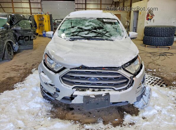 MAJ6S3GL7KC286846 2019 FORD ECOSPORT Silver წინა ხედი