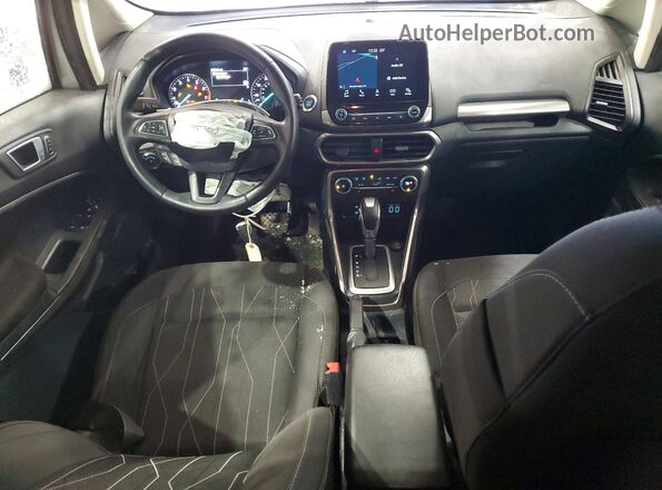 MAJ6S3GL7KC286846 2019 FORD ECOSPORT Silver წინა პანელის ხედი