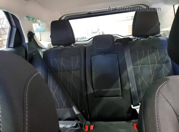 MAJ6S3GL7KC286846 2019 FORD ECOSPORT Silver უკანა სავარძლების ხედი