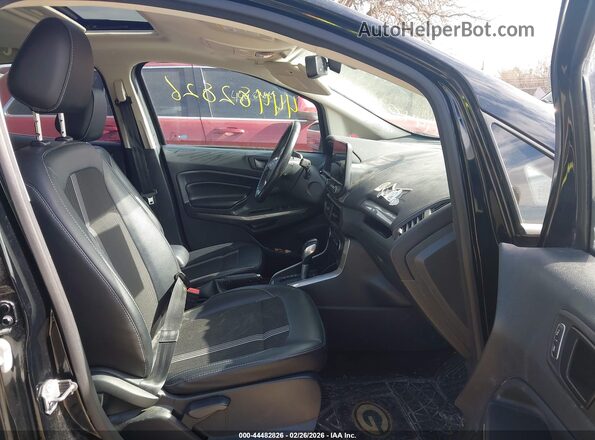 MAJ6S3JL3KC286996 2019 FORD ECOSPORT Черный Вид салона спереди