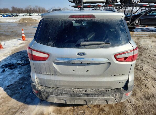 MAJ6S3KL5KC274783 2019 FORD ECOSPORT Серебряный Вид сзади