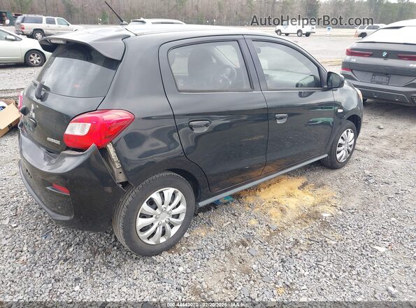 ML32A3HJ0JH003569 2018 MITSUBISHI MIRAGE Черный Задняя правая четверть