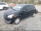 2018 Mitsubishi Mirage Es Черный vin: ML32A3HJ0JH003569