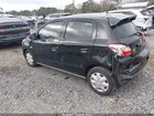 2018 Mitsubishi Mirage Es Черный vin: ML32A3HJ0JH003569